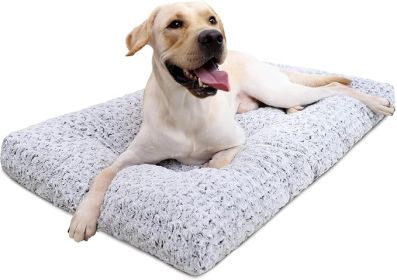 Dog Bed Deluxe Plush Dog Crate Beds Comfy Kennel Pad Dog Bed Deluxe Plush Dog Crate Beds Comfy Kennel Pad